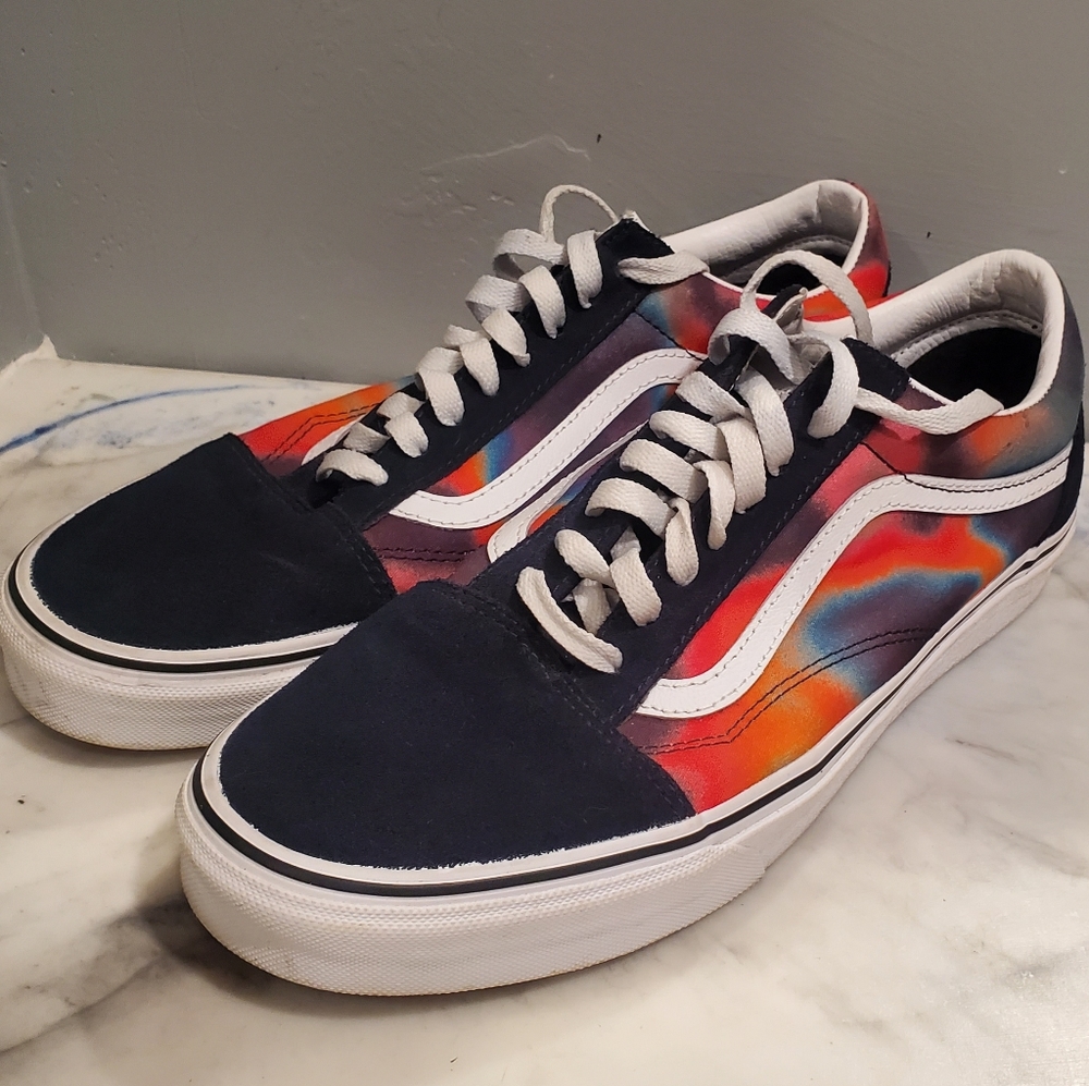 Tie dye vans
